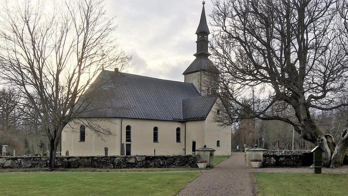 The church in Brahekyrkan, Visingsö